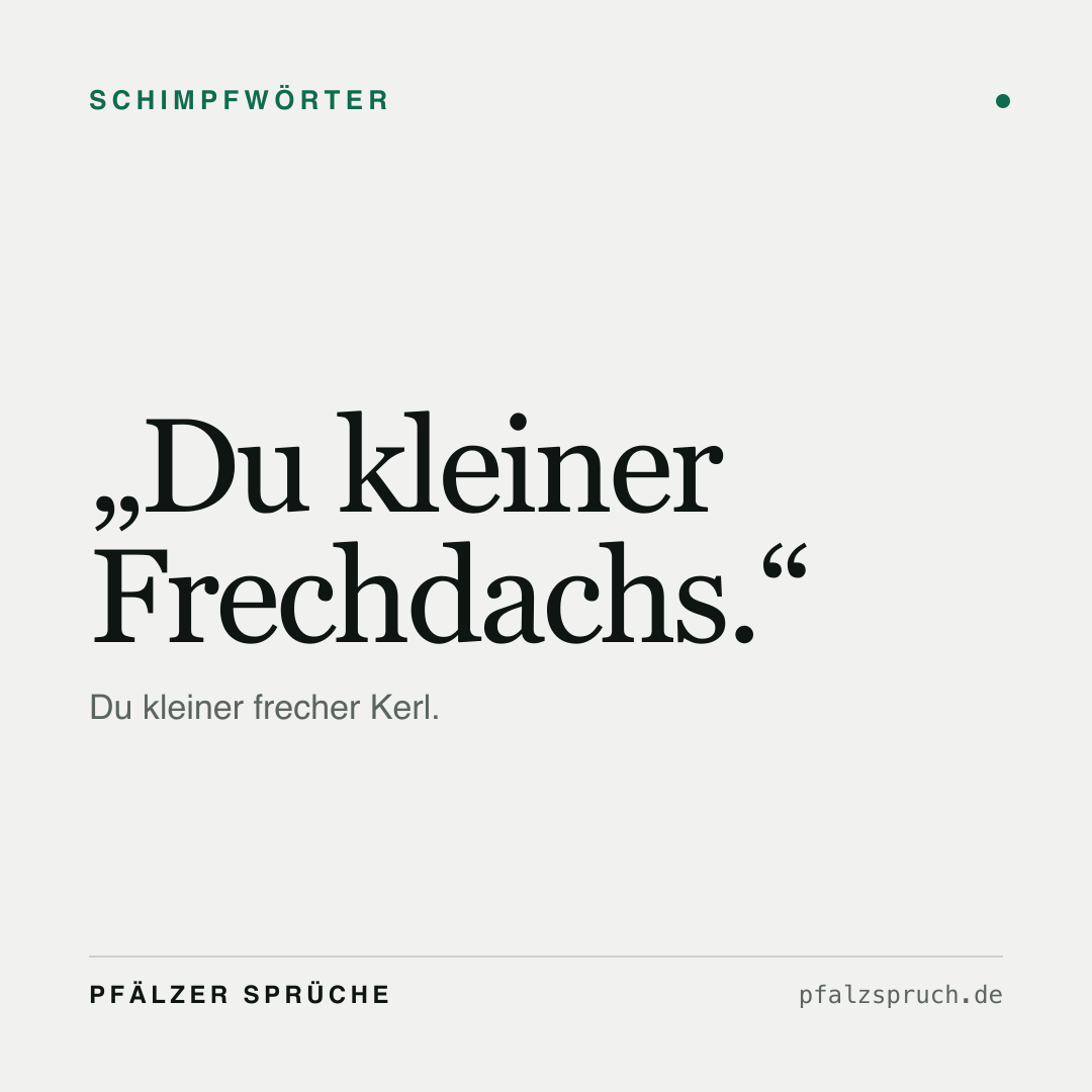 Vorschau der Karte für Du kleiner Frechdachs.