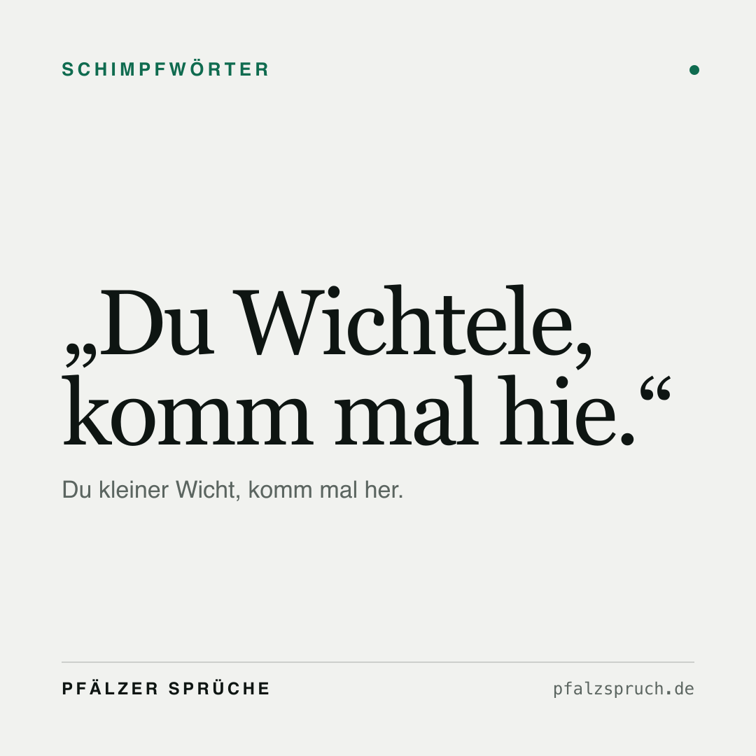 Vorschau der Karte für Du Wichtele, komm mal hie.