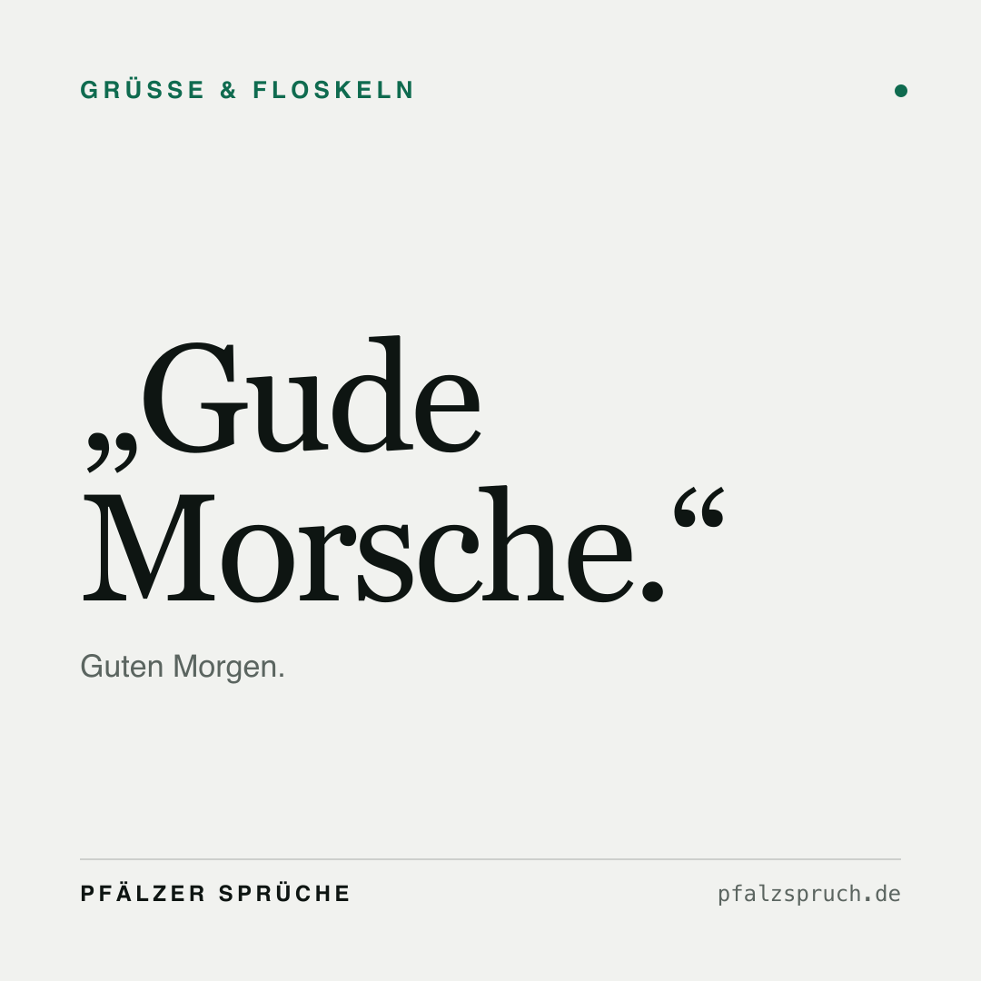 Vorschau der Karte für Gude Morsche.
