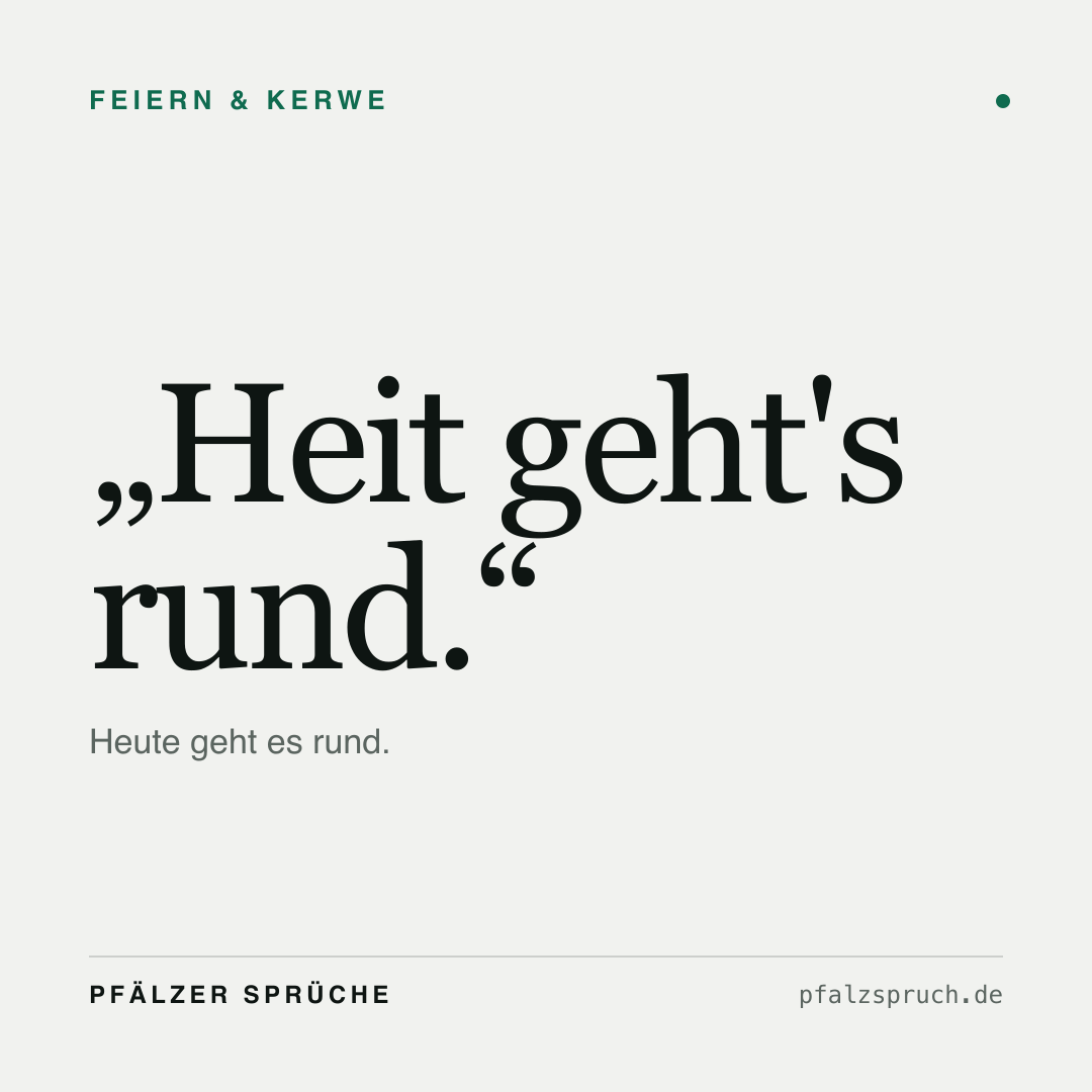 Vorschau der Karte für Heit geht's rund.