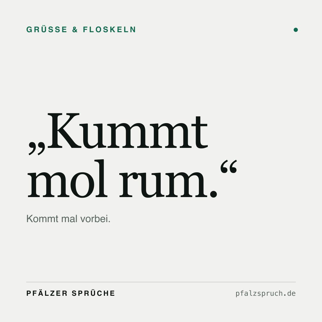 Vorschau der Karte für Kummt mol rum.