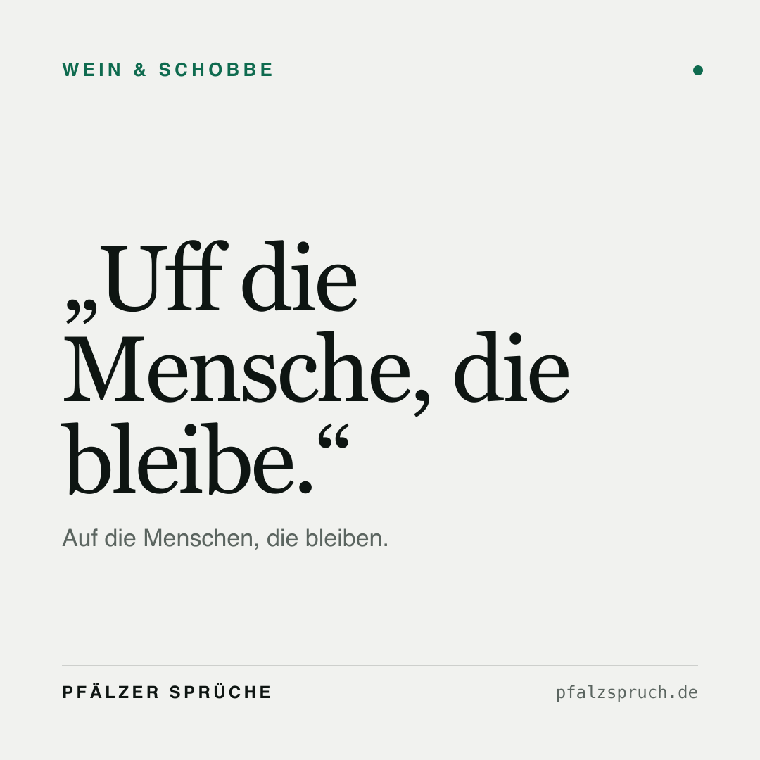 Vorschau der Karte für Uff die Mensche, die bleibe.