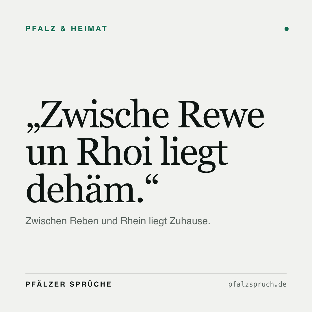 Vorschau der Karte für Zwische Rewe un Rhoi liegt dehäm.