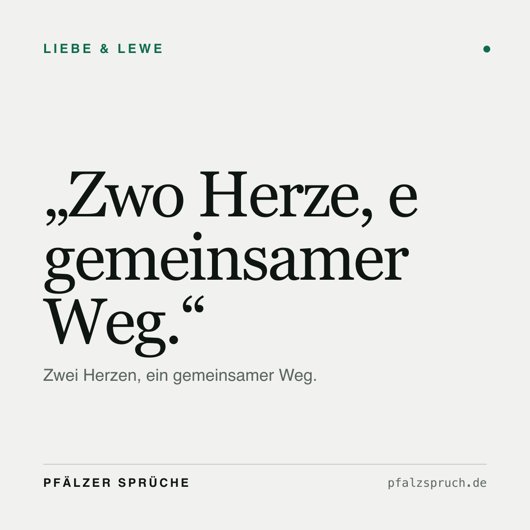 Vorschau der Karte für Zwo Herze, e gemeinsamer Weg.