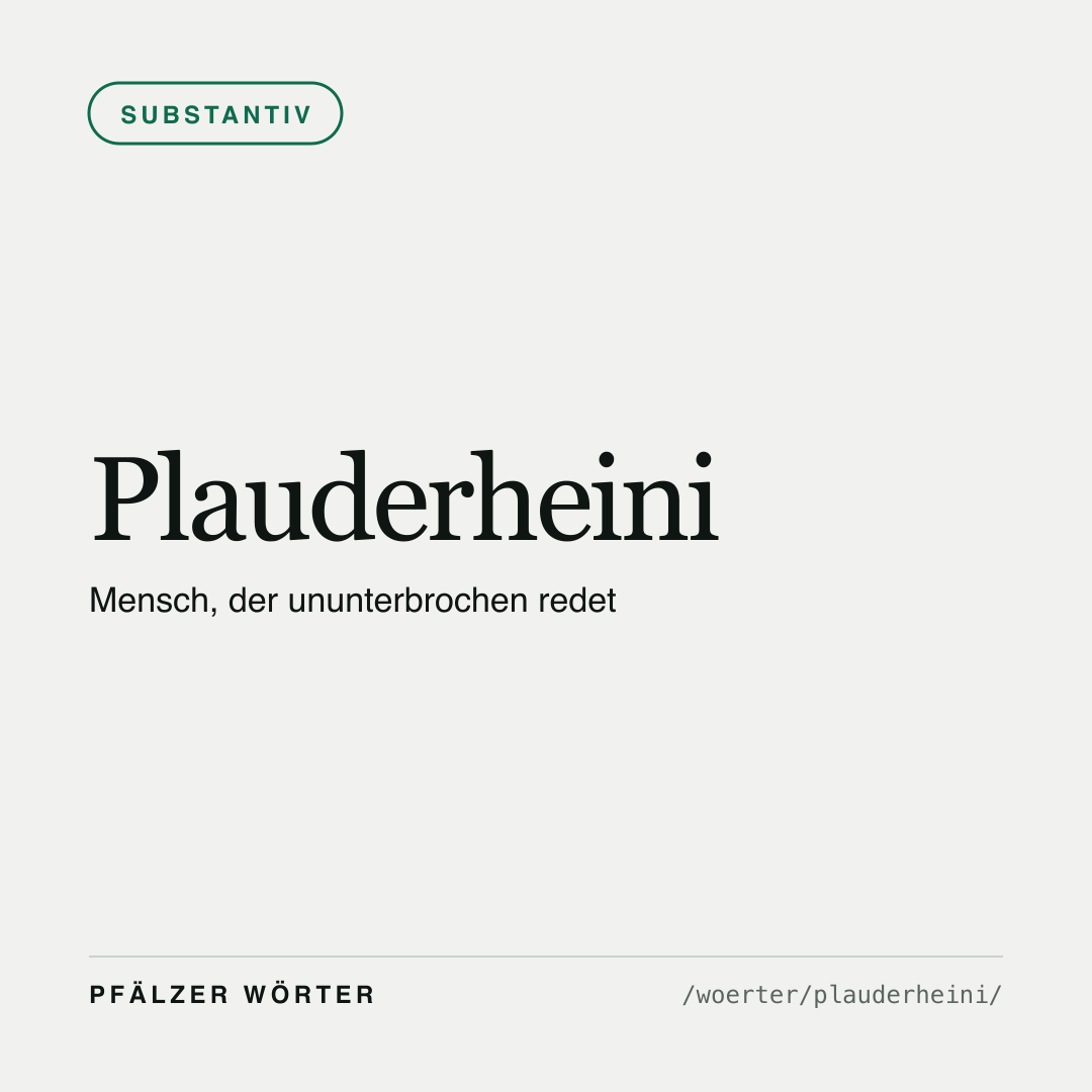 Vorschau der Karte für Plauderheini